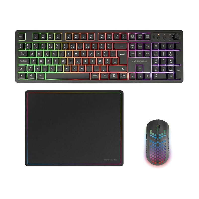 Mars Gaming MCPWX Combo Pack Gaming 3en1