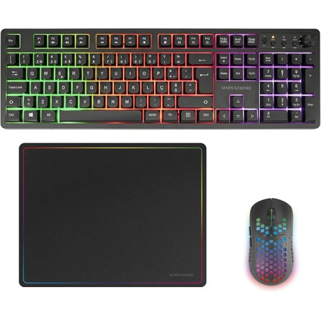 Mars Gaming MCPWX Combo Pack Gaming 3en1