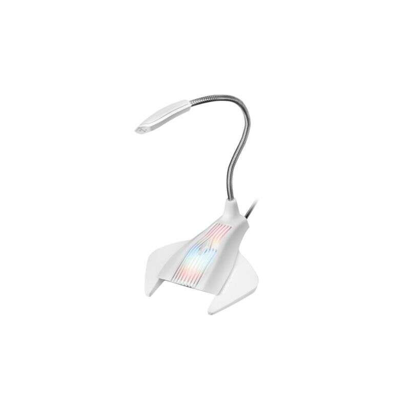 Mars Gaming MMiC Microfono de Mesa con Cuello Flexible USB