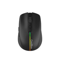 Coolbox W01 Raton Gaming Inalambrico 1600dpi