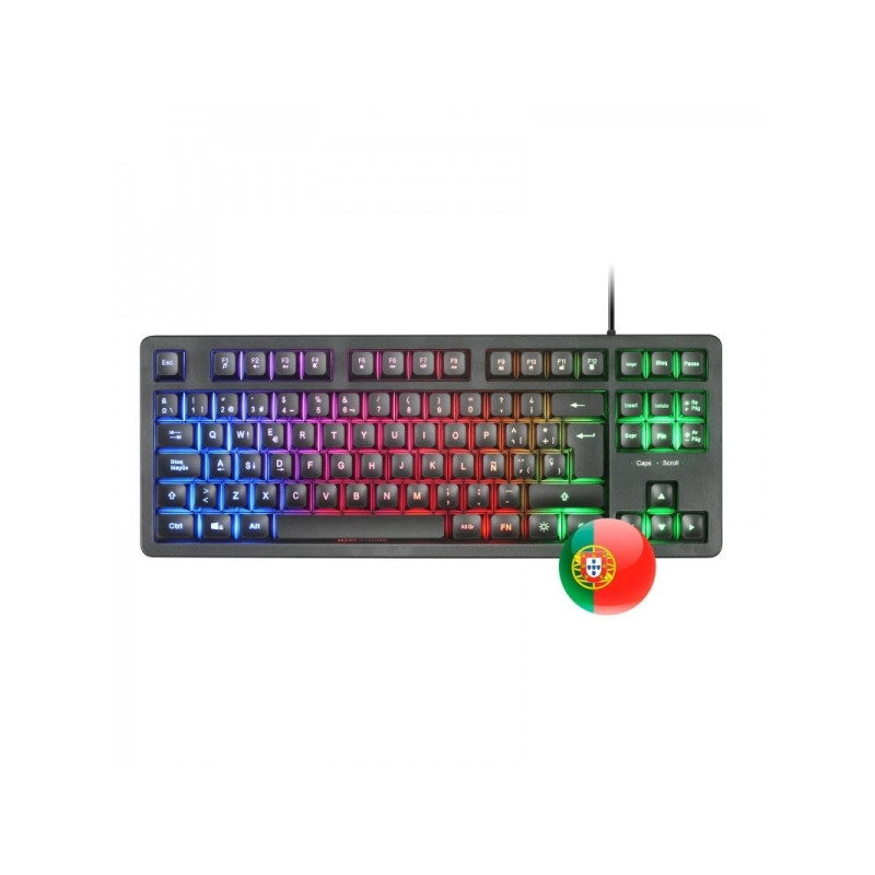 Mars Gaming MK023 Teclado Gaming Negro