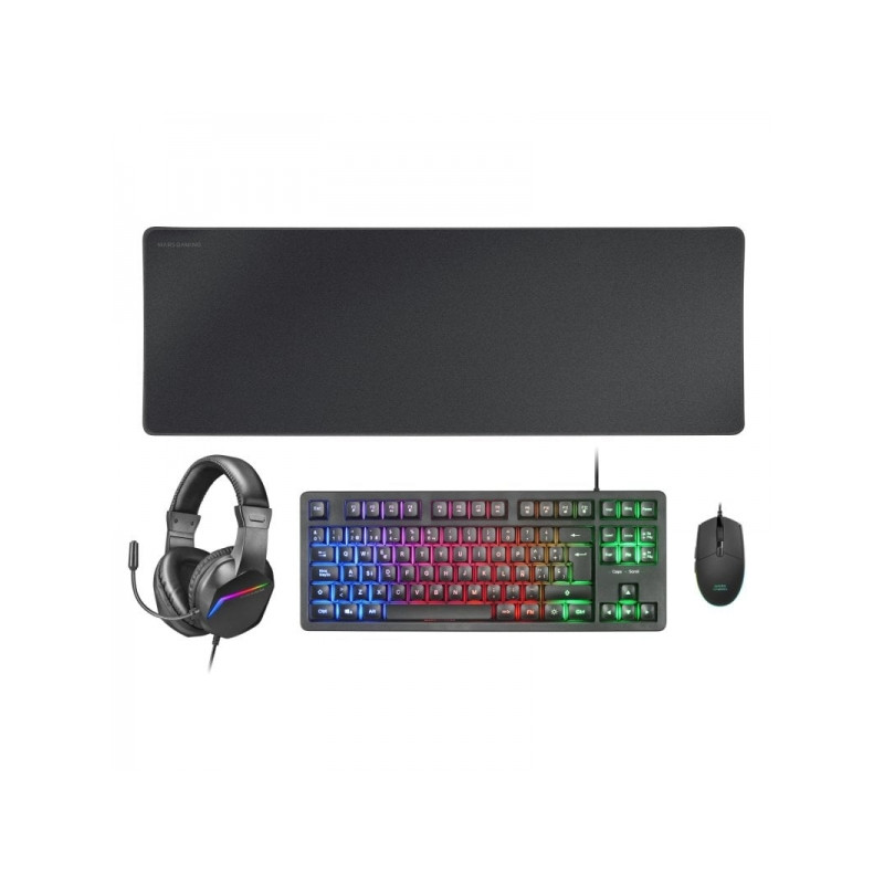 Mars Gaming MCP-RGB3 Combo Gaming 4en1