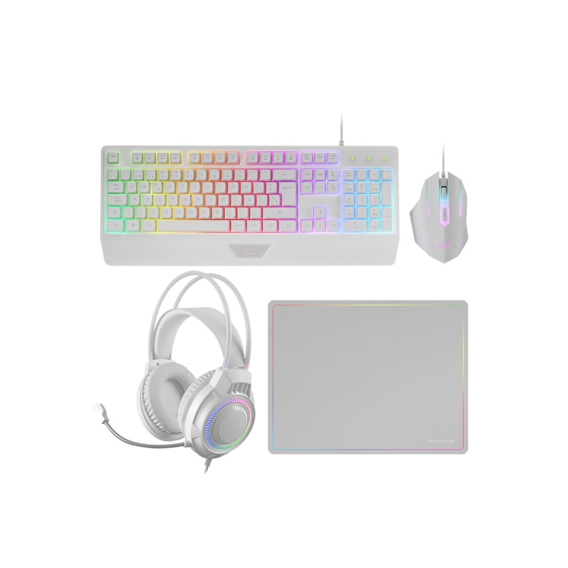 Mars Gaming MCP124PRO Combo Pack Gaming 4en1