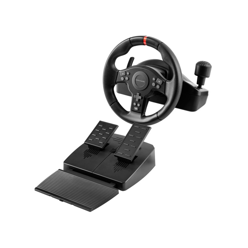 Mars Gaming MWH-RSXONE Juego de Volante 270º y Pedales de Carreras XL