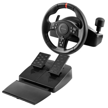 Mars Gaming MWH-RSXONE Juego de Volante 270º y Pedales de Carreras XL