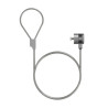 Aisens Cable de Seguridad con Cerradura de Llave para Ordenador, Monitor, Portatil