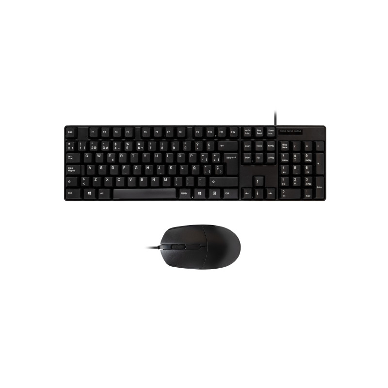 Unykach UK50545 Pack de Teclado + Raton 1200dpi OEM