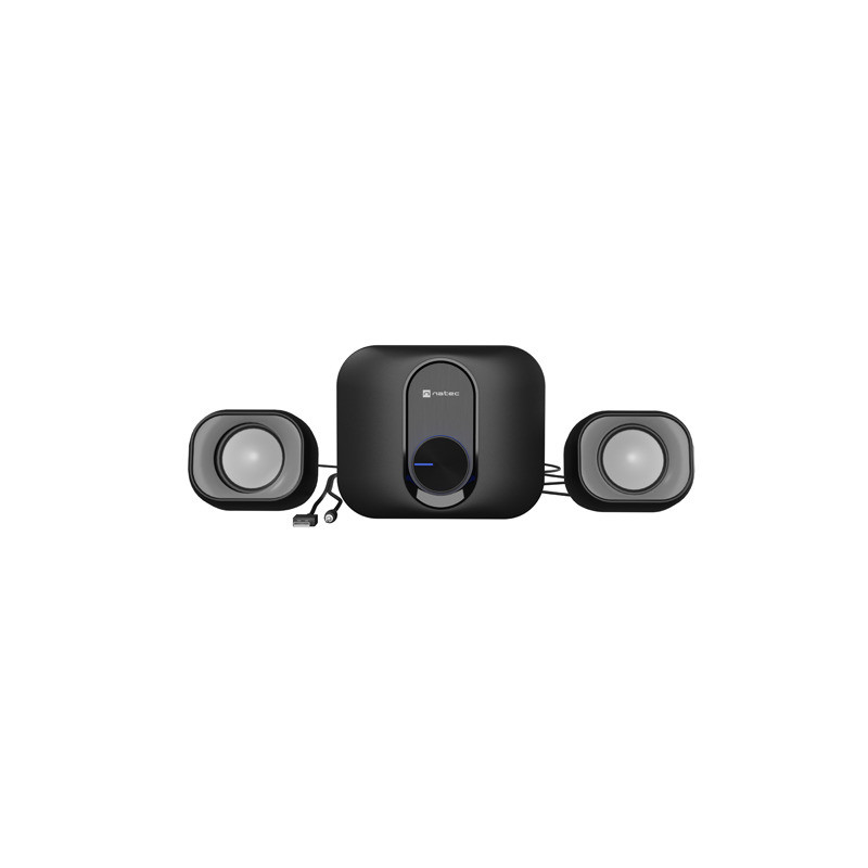 Natec Pug Altavoces 2.1 11W RMS