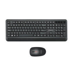 Unykach UK39 Pack de Teclado Inalambrico Compacto + Raton Inalambrico 1600dpi, 3 Botones, Uso Ambidiestro