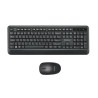 Unykach UK39 Pack de Teclado Inalambrico Compacto + Raton Inalambrico 1600dpi, 3 Botones, Uso Ambidiestro