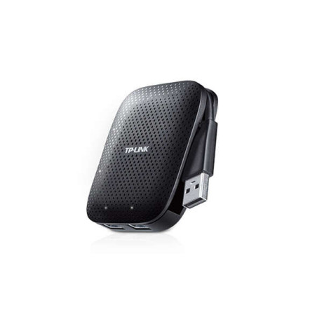TP-Link UH400 Hub Portatil de 4 Puertos USB 3.0 Negro