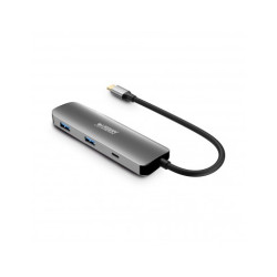 Urban Factory Hubee HUB 4 en 1- USB-C Macho