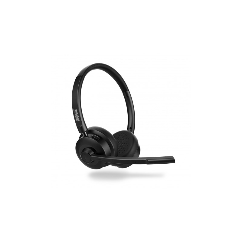Urban Factory Movee Auriculares Supraaurales de Diadema para Conferencia