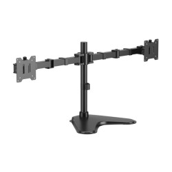 Aisens Soporte de Mesa Eco con Peana Giratorio e Inclinable para Monitor/TV 20Kg (3 Pivotes