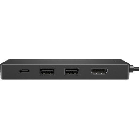 HP Travel Hub G3 Hub Multipuerto USB-C 5 en 1 – HDMI 4K 60Hz – 2x USB A 10Gbps – 2x USB C Datos + Power Delivery hasta 65W –