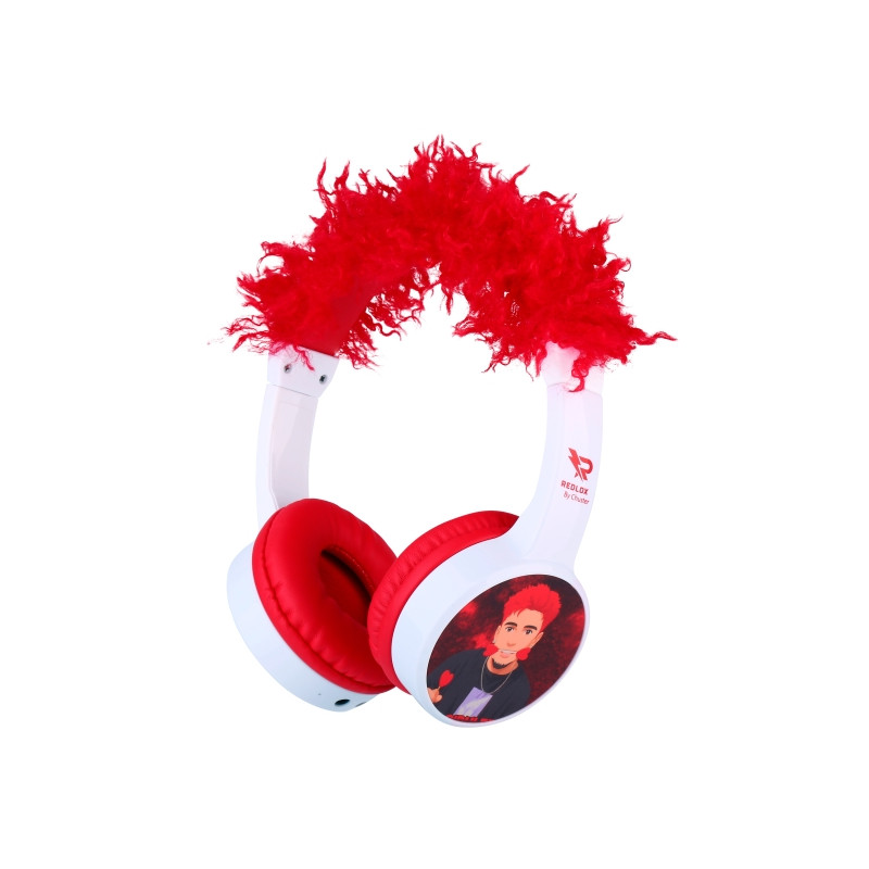 Redlox by Chuster Tuber Auriculares Bluetooth 5.3 con Pelo