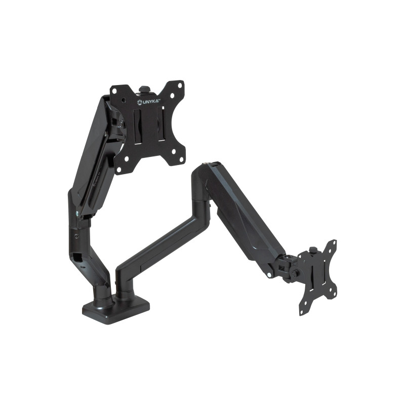 Unykach UK1479 Soporte de Mesa con Brazo Articulado para 2 Monitores de 13"-32"