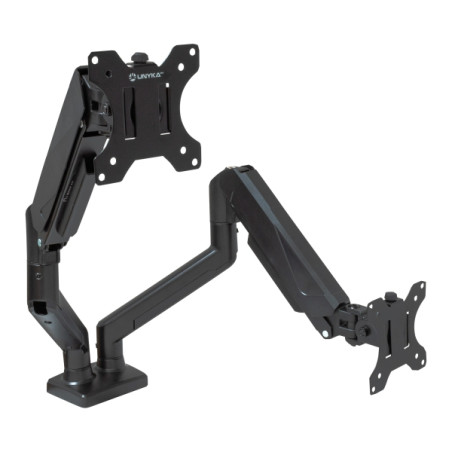 Unykach UK1479 Soporte de Mesa con Brazo Articulado para 2 Monitores de 13"-32"
