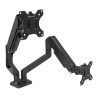 Unykach UK1479 Soporte de Mesa con Brazo Articulado para 2 Monitores de 13"-32"