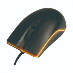 L-Link Raton USB 2.0 Negro 3 Botones - Uso Ambidiestro