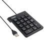 Tooq TQK-2001-B Teclado Numerico