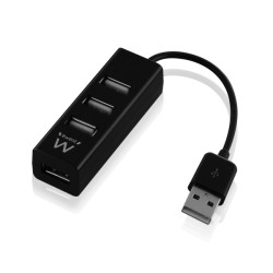 Ewent Hub USB2.0 de Alta Velocidad