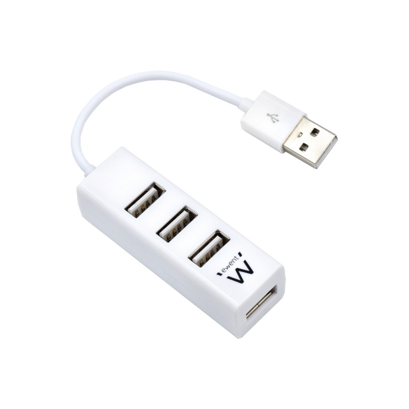Ewent EW1122 Mini-Hub 4 Puertos USB 2.0