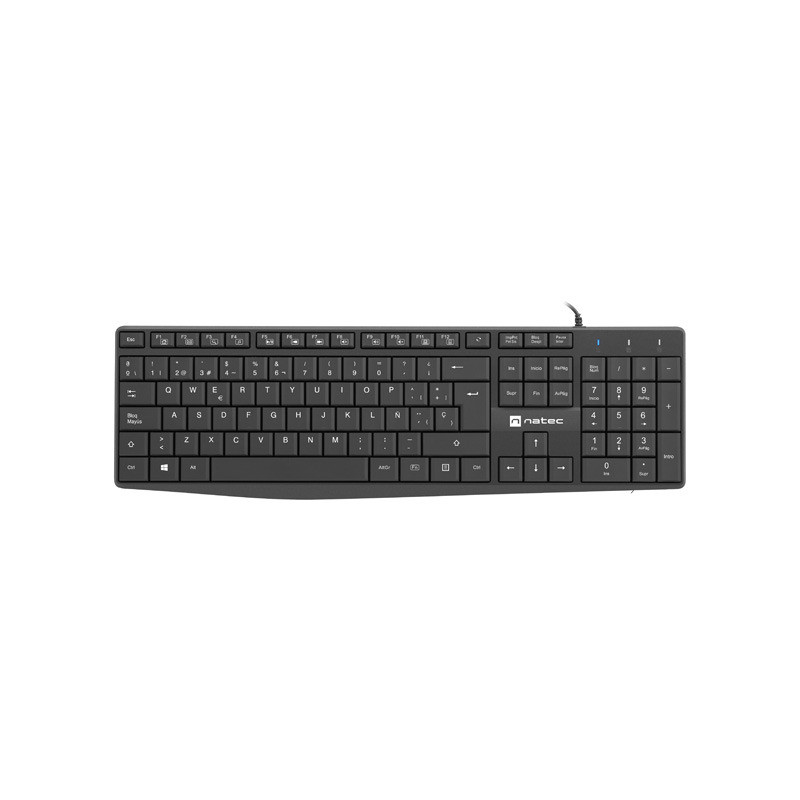 Natec Nautilus Teclado Multimedia USB 1948