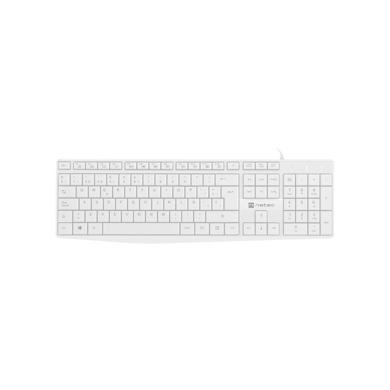Natec Nautilus Teclado Multimedia USB 1949