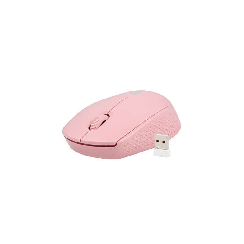 Natec Stork Raton Optico Inalambrico Rosa