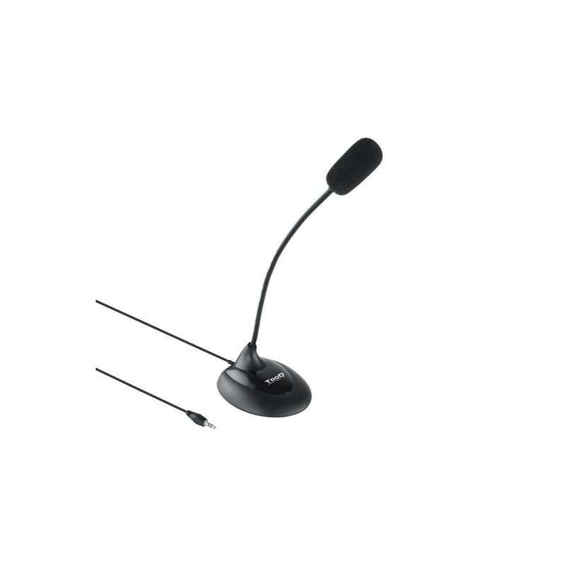 Tooq Microfono de Escritorio Flexible Omnidireccional