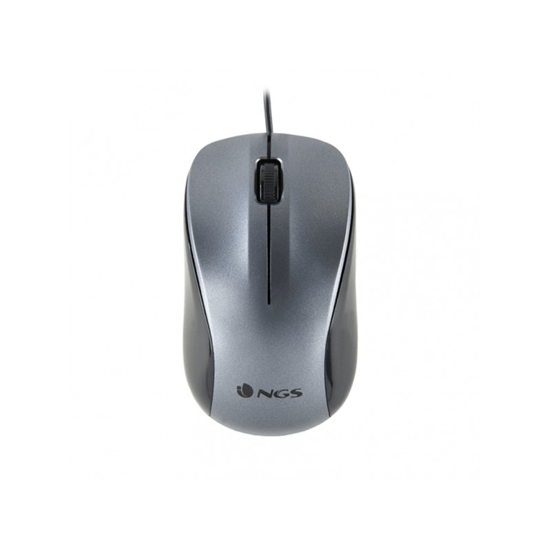 NGS Crew Raton USB 1200dpi Gris