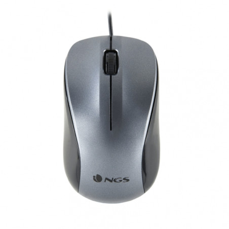 NGS Crew Raton USB 1200dpi Gris