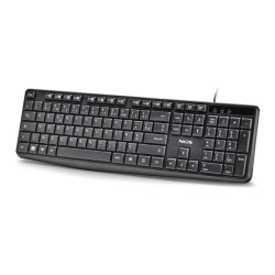 NGS Funky V4 Teclado USB Negro
