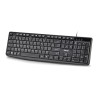 NGS Funky V4 Teclado USB Negro