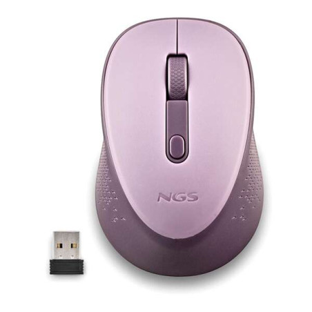 NGS Dew Lilac Raton Inalambrico USB 1600dpi