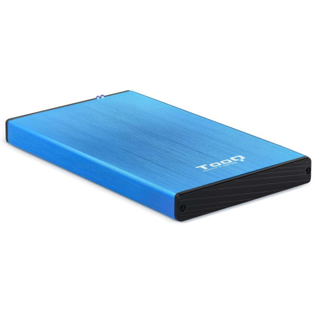 Tooq Carcasa Externa HDD/SDD 2.5" hasta 9,5mm SATA USB 3.0 2527BL