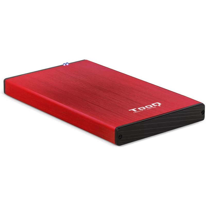 Tooq Carcasa Externa HDD/SDD 2.5" hasta 9,5mm SATA USB 3.0 2527R