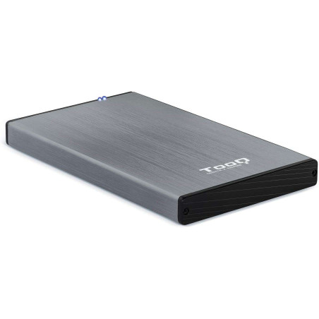 Tooq Carcasa Externa HDD/SDD 2.5" hasta 9,5mm SATA USB 3.0 2527G