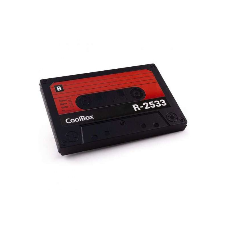 Coolbox SlimChase R-2533 Retro Caja Externa Disco SSD y HDD 2.5" SATA a USB 3.0