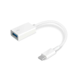 TP-Link Adaptador Super Rapido de USB-C 3.0 a USB-A Blanco Soporta OTG - Color Blanco