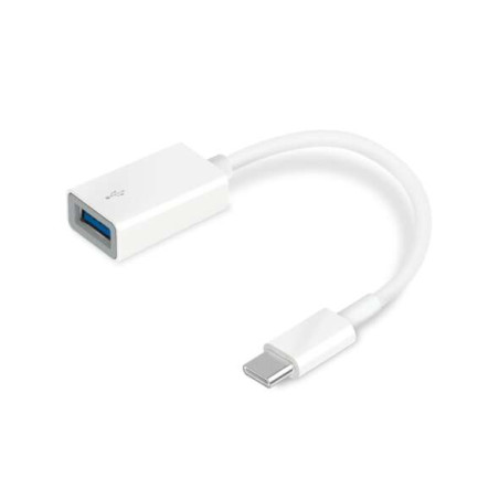 TP-Link Adaptador Super Rapido de USB-C 3.0 a USB-A Blanco Soporta OTG - Color Blanco
