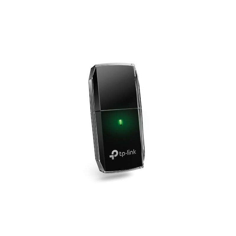 TP-Link Archer T2U Adaptador Inalambrico USB de banda dual AC600 Negro