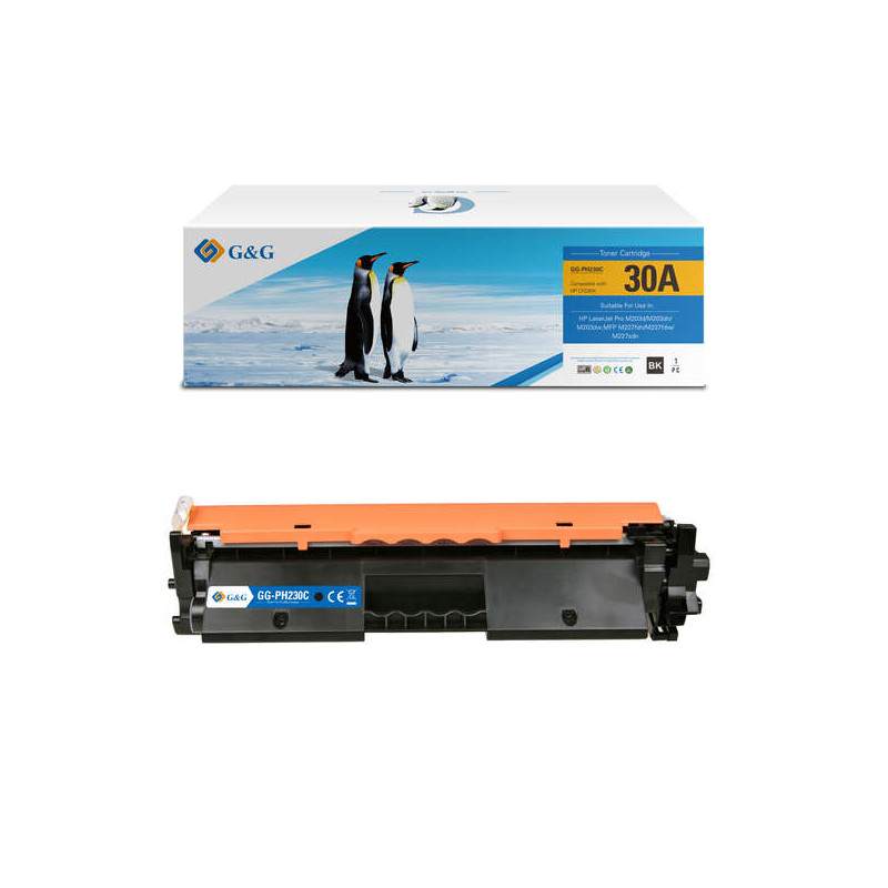 Tóner HP G&G CF230A Negro Compatible - 16,86€ | Envío 24h