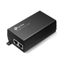 TP-Link Omada POE260S Inyector PoE Negro 30W - Velocidad hasta 2.5Gbps - Incluye Accesorios - WiFi