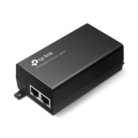 TP-Link Omada POE260S Inyector PoE Negro 30W - Velocidad hasta 2.5Gbps - Incluye Accesorios - WiFi