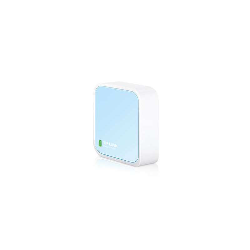 TP-Link Router inalambrico Nano N 300Mbps Blanco 1 EP ETH - 1 EP Micro USB -Antena Interna - Color