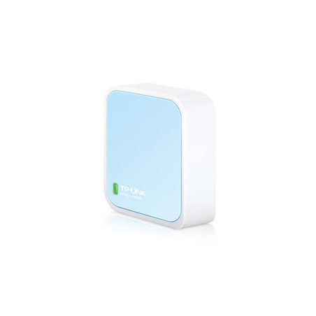 TP-Link Router inalambrico Nano N 300Mbps Blanco 1 EP ETH - 1 EP Micro USB -Antena Interna - Color