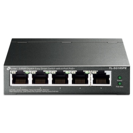 TP-Link TL-SG105PE Switch 5 Puertos 10/100/1000Mbps Varios POE