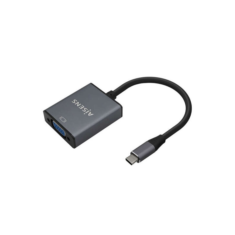 Aisens Conversor Aluminio USB-C a VGA